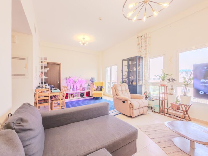 غرفة نوم واحدة | تصميم واسع | شرفة | ريمرام