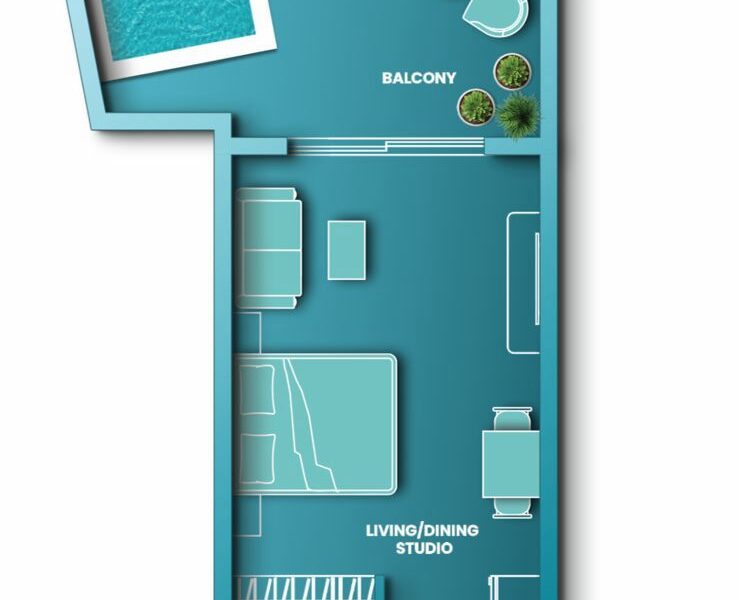 Luxury Studio | Vincitore Aqua Dimore | Premium Project | Investor Deal